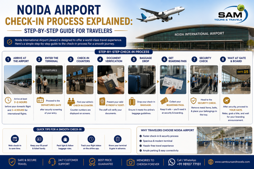 Noida Airport Check-In Process Explained