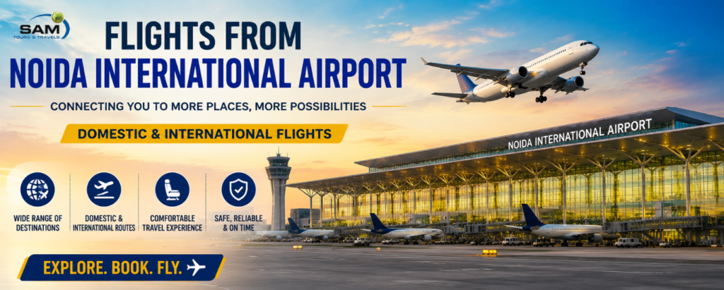 Flights from Noida International Airport